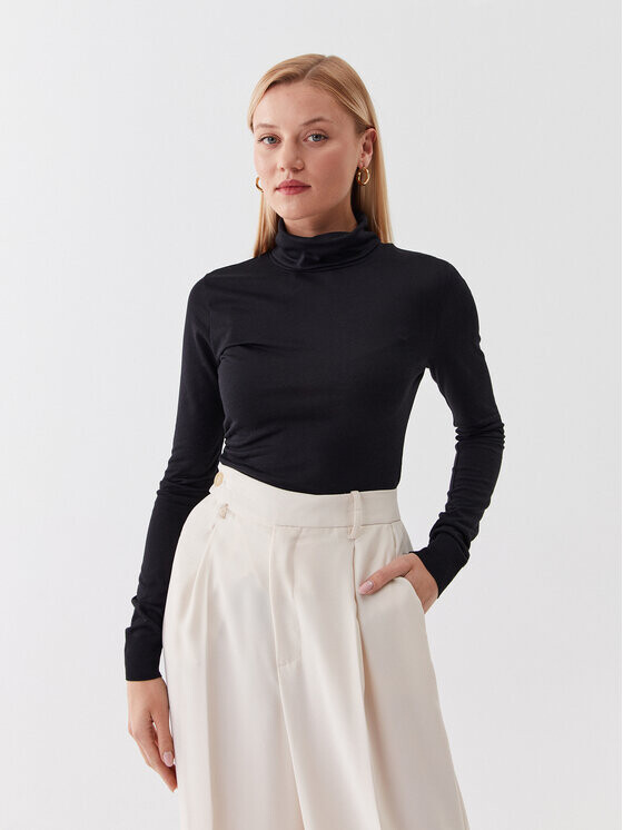 

Узкая блузка Calvin Klein, черный