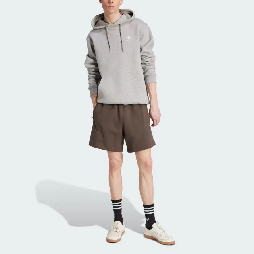Adidas Originals Повседневные шорты Premium Essentials мужские Shadow Olive — фото 3