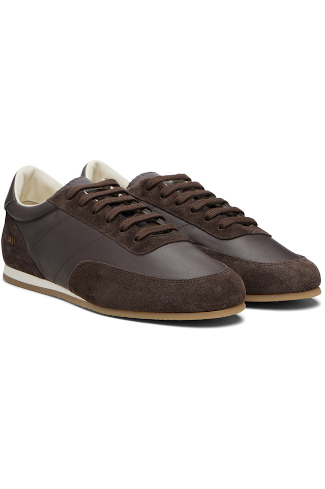 Минималистичные кроссовки для бега Common Projects, коричневый — фото 4