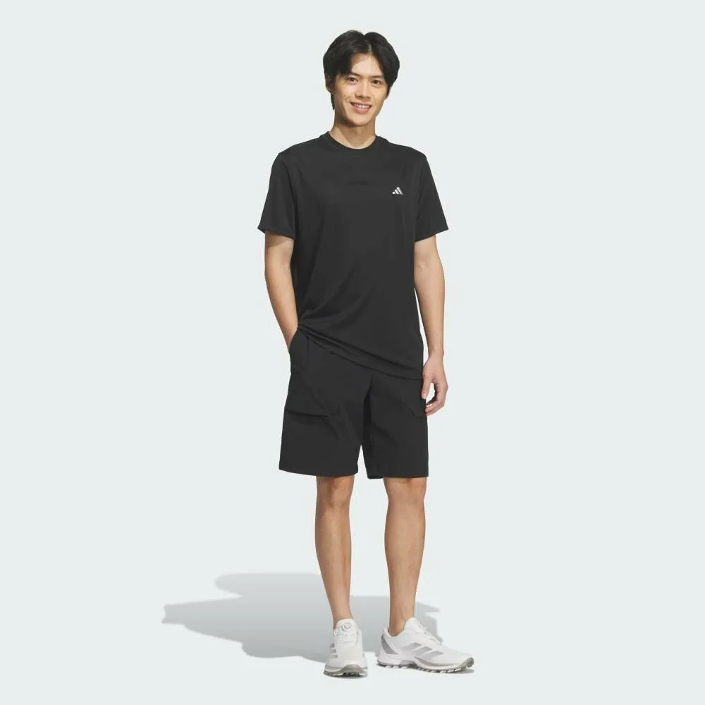 Футболка с круглым вырезом и коротким рукавом Adidas, black — фото 3