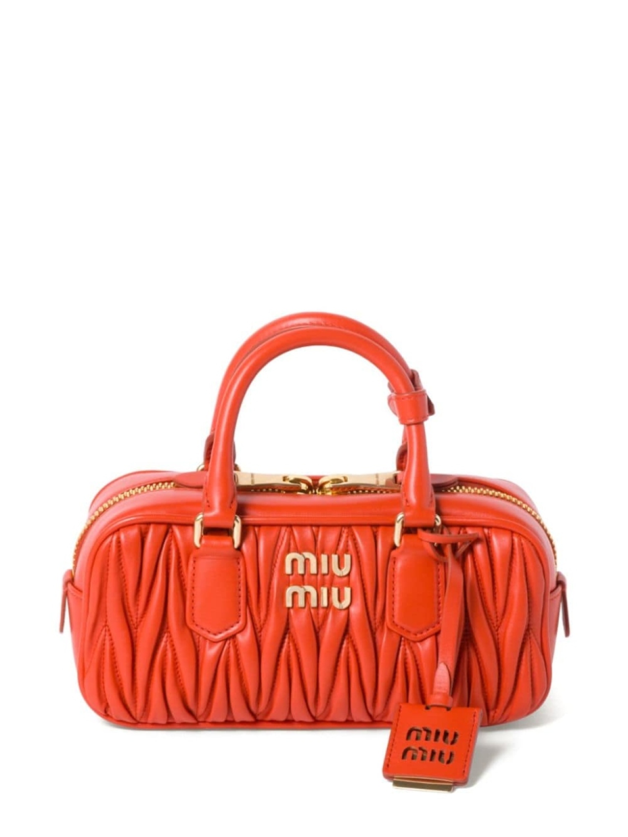 

Стеганая сумка Miu Miu Arcadie, оранжевый