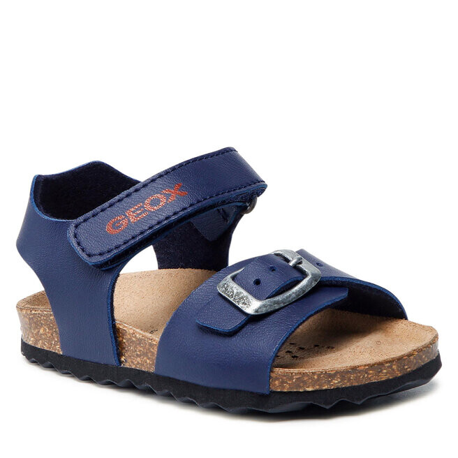 Сандалии Geox B S. Chalki B. A B922QA 000BC C4244 M Navy/Dk Red, темно-синий — фото 2