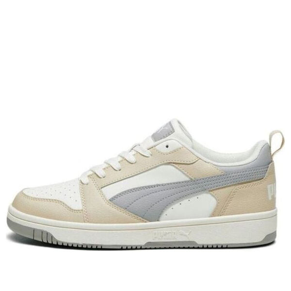 

Кроссовки rebound v6 low 'oatmeal grey' Puma, белый