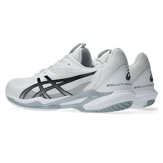 Теннисные кроссовки «Solution Speed FF 3 OC» от ASICS, White X Black (103) — фото 4