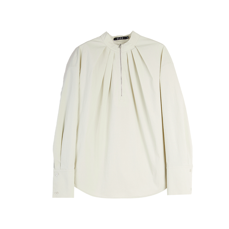 

ELLE Футболка Women's Gray Green Crew Neck Moderate