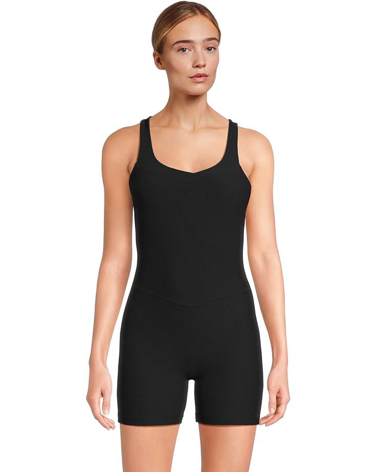 

Комбинезон Beyond Yoga Routine Biker Jumpsuit, цвет Black Onyx