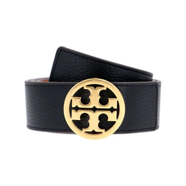 

Двусторонний кожаный ремень Tory Burch, черный