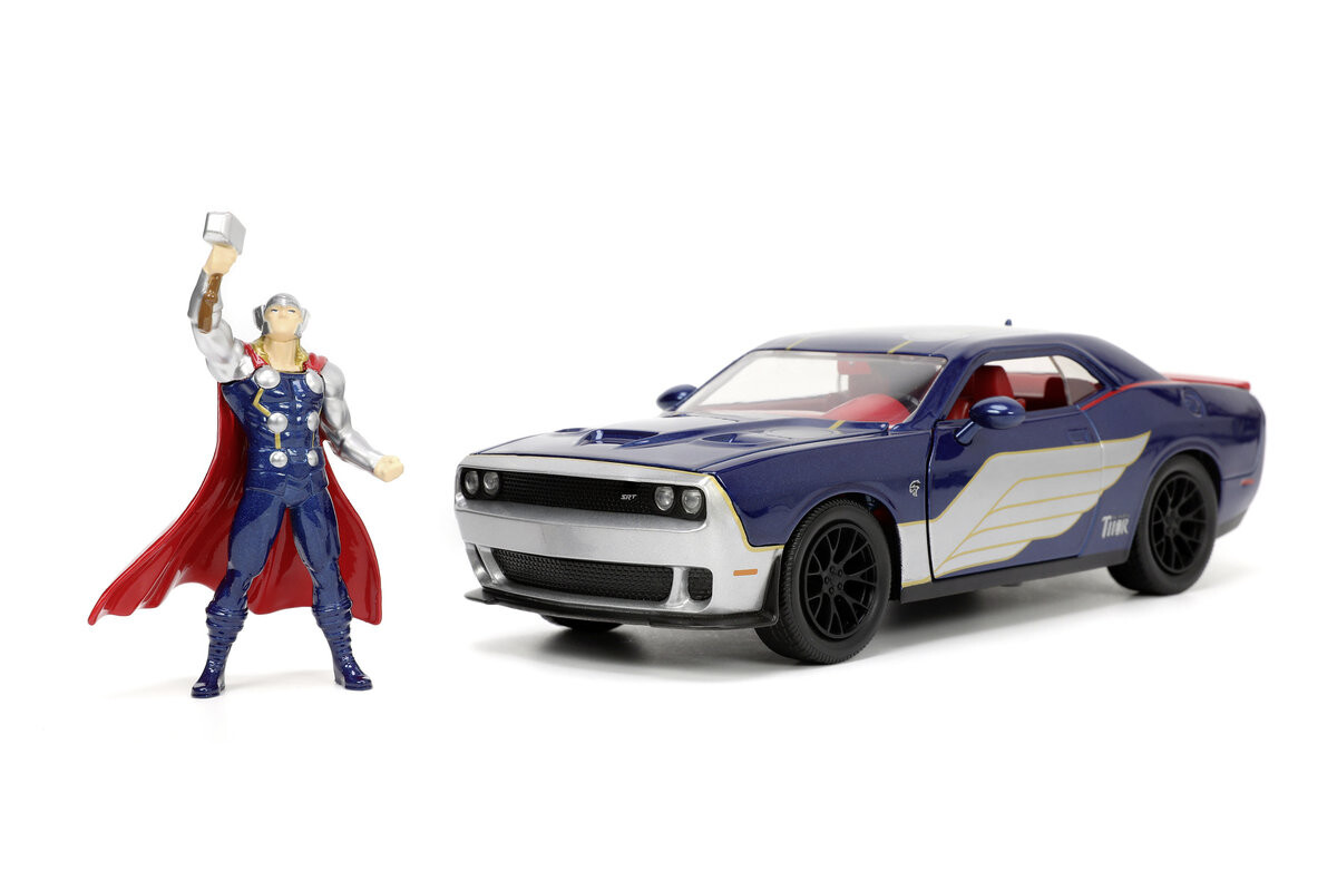 

Jada 2015 Dodge Challenger Srt Hellcat + Тор Фигура 1:24 253225032