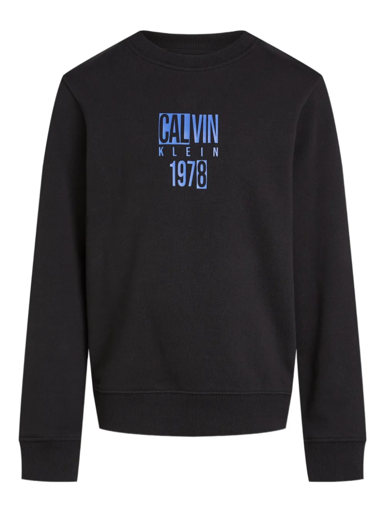 

Calvin Klein Kids хлопковая толстовка, черный
