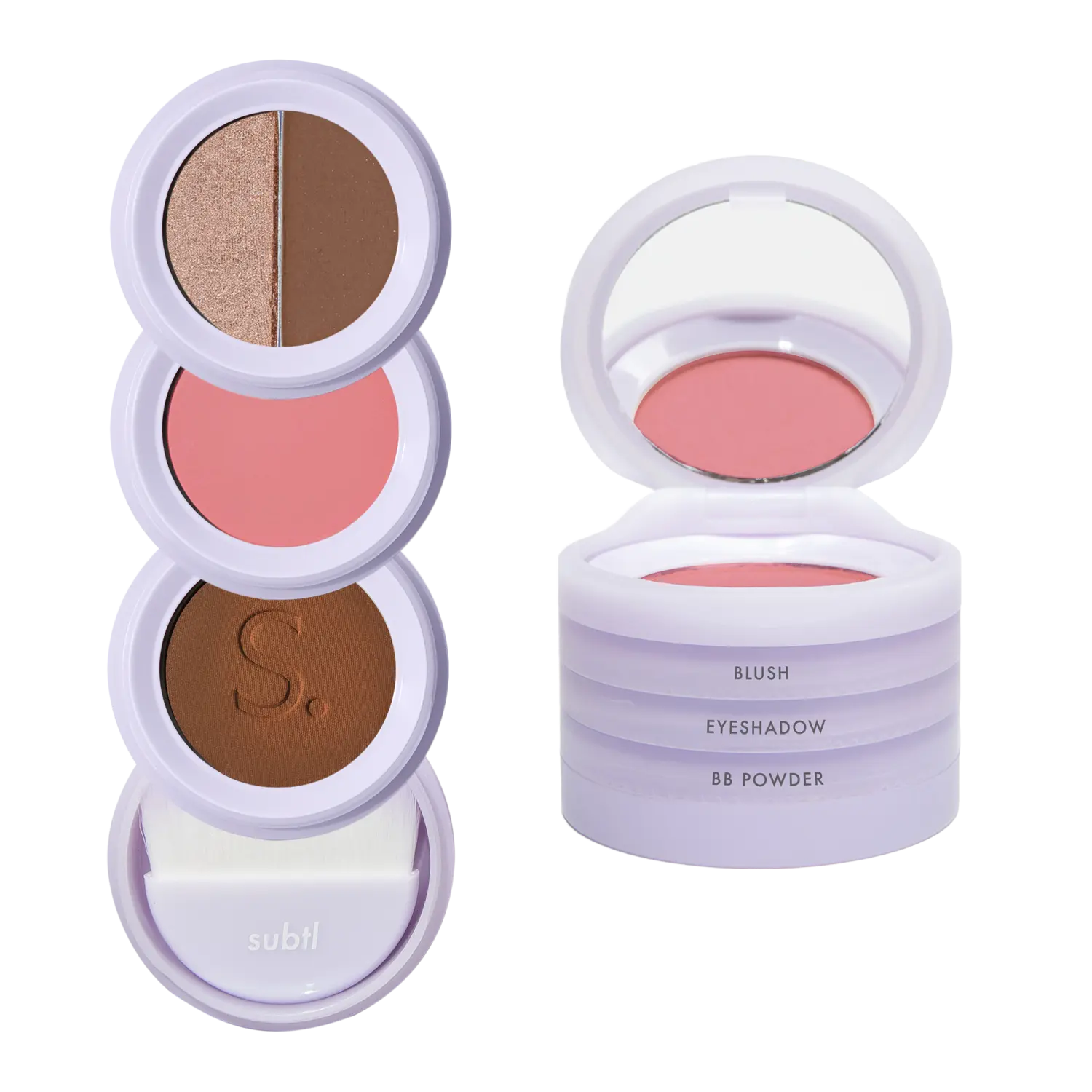 

Румяна 3-in-1 Powder Stak SUBTL. Beauty, Deepest 1W (Deepest with warm undertones)