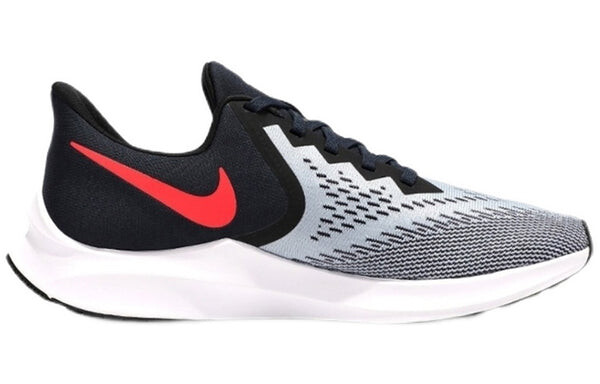 Кроссовки air zoom winflo 6 Nike, черный — фото 2