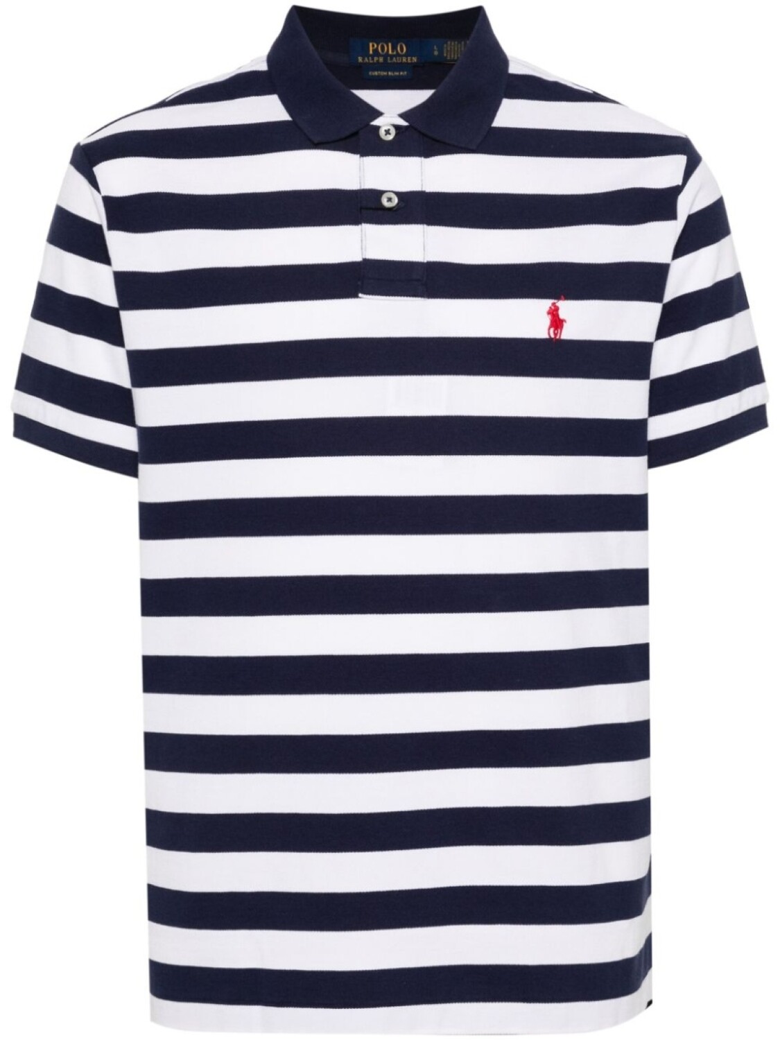 

Polo Ralph Lauren рубашка поло в полоску с логотипом Polo Pony, синий