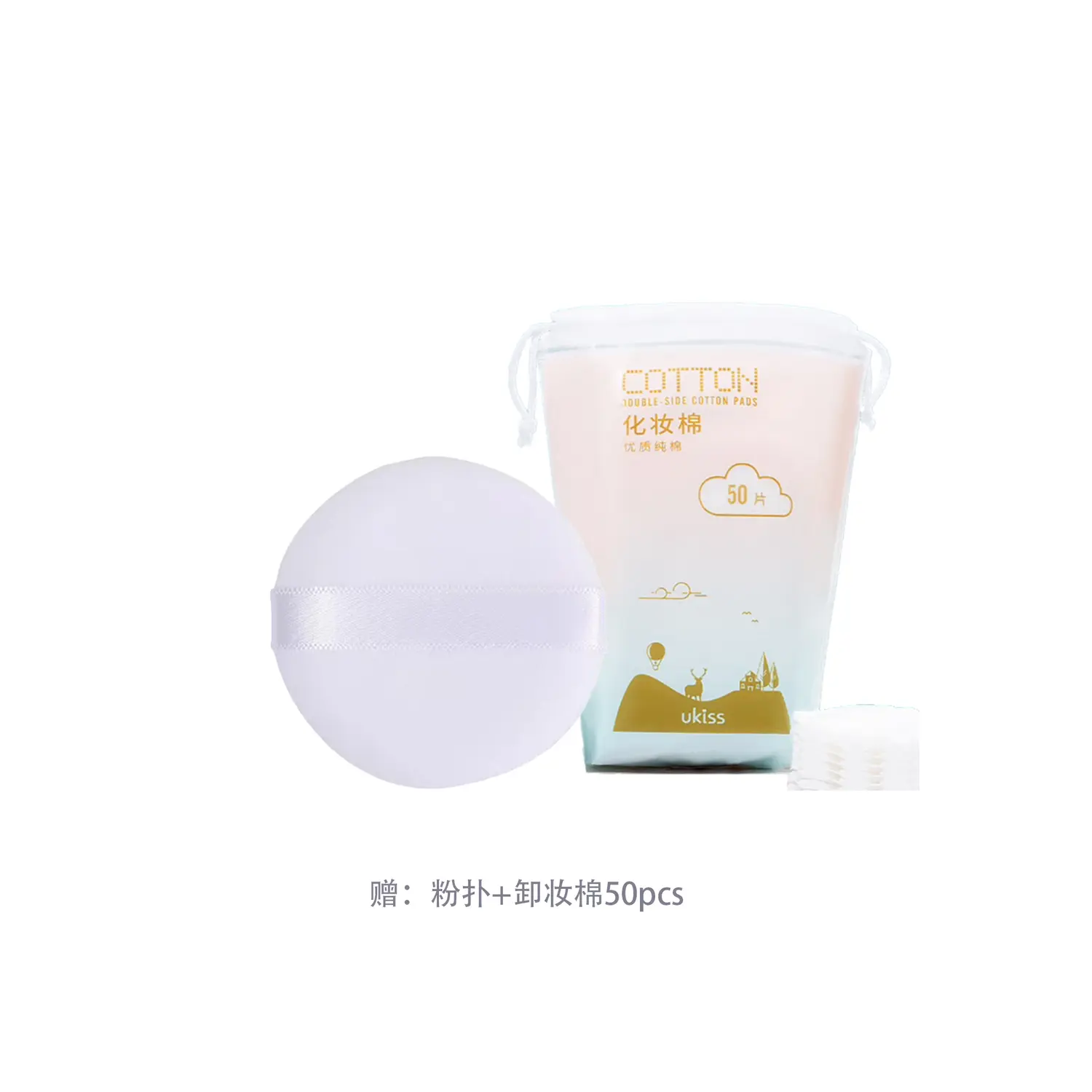 Пудра для закрепления макияжа limited four leaf clover cotton candy с эффектом контроля жирного блеска, естественное покрытие без эффекта маски, 10 г CANMAKE — фото 4