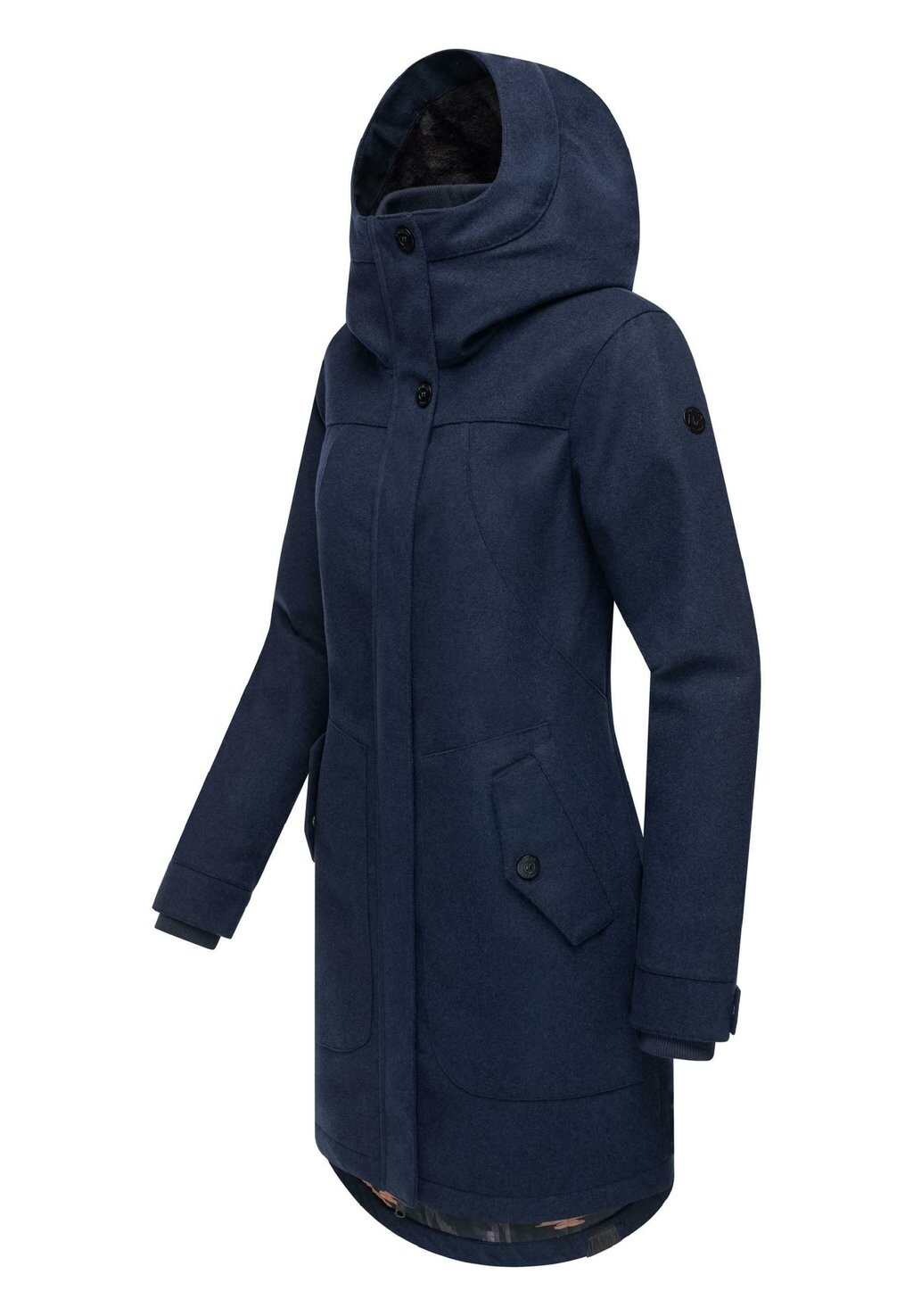 

Зимнее пальто JANNISA Ragwear, темно-синий