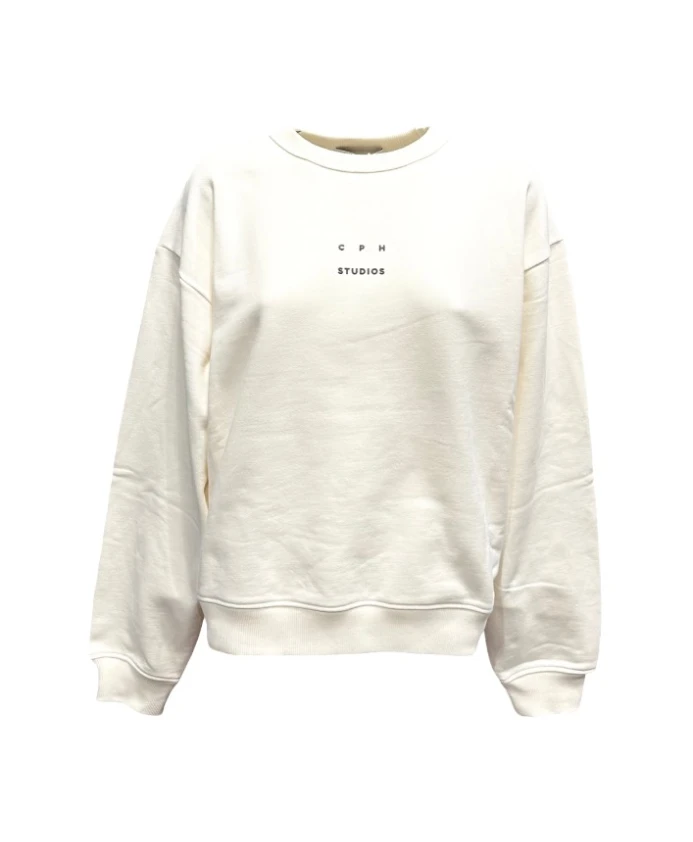 

Объемный спортивный свитер с логотипом. Copenhagen Studios, белый