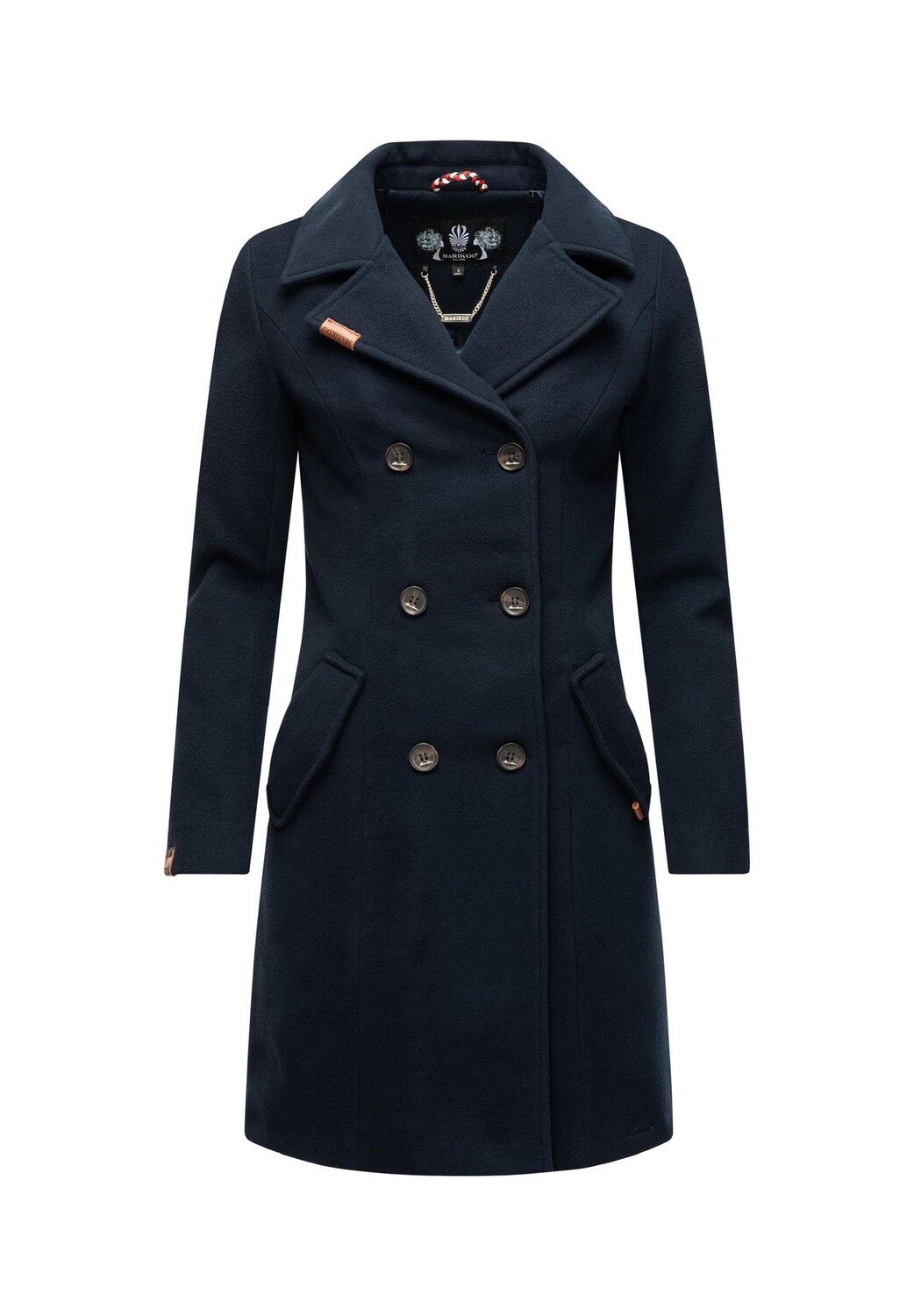 

Зимнее пальто Нанаку MARIKOO, темно-синий