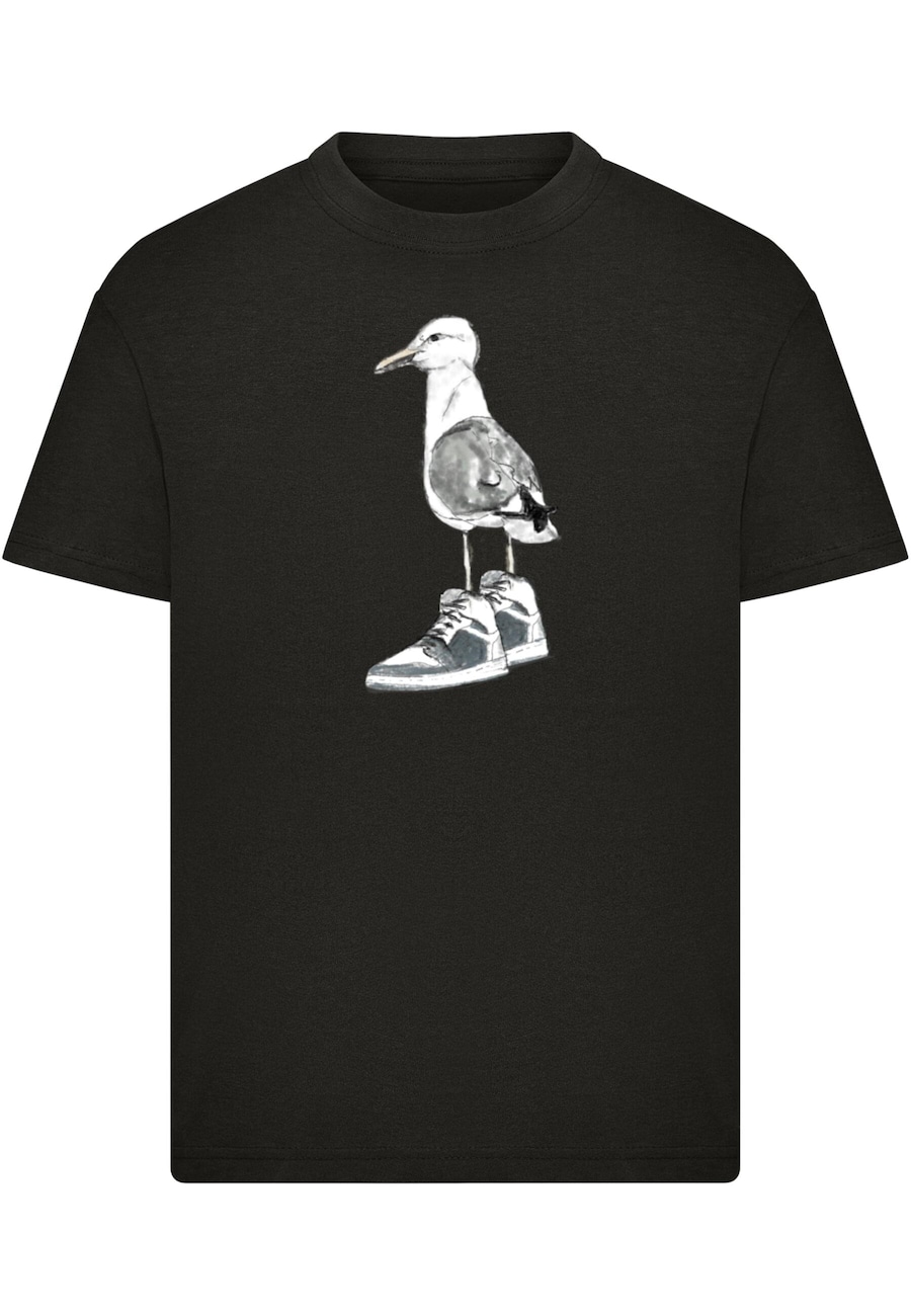 

Рубашка Mister Tee The Seagull Sneakers, черный