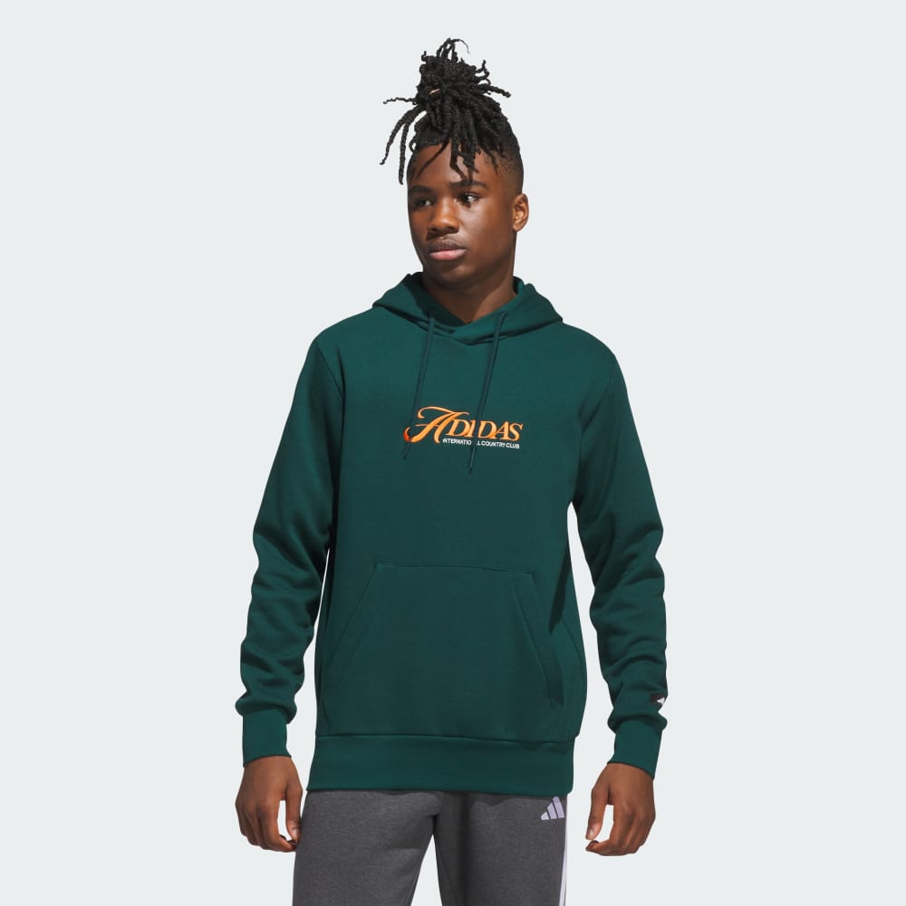 

Худи Adidas Country Club Graphic Hoodie, цвет Aurora Ivy