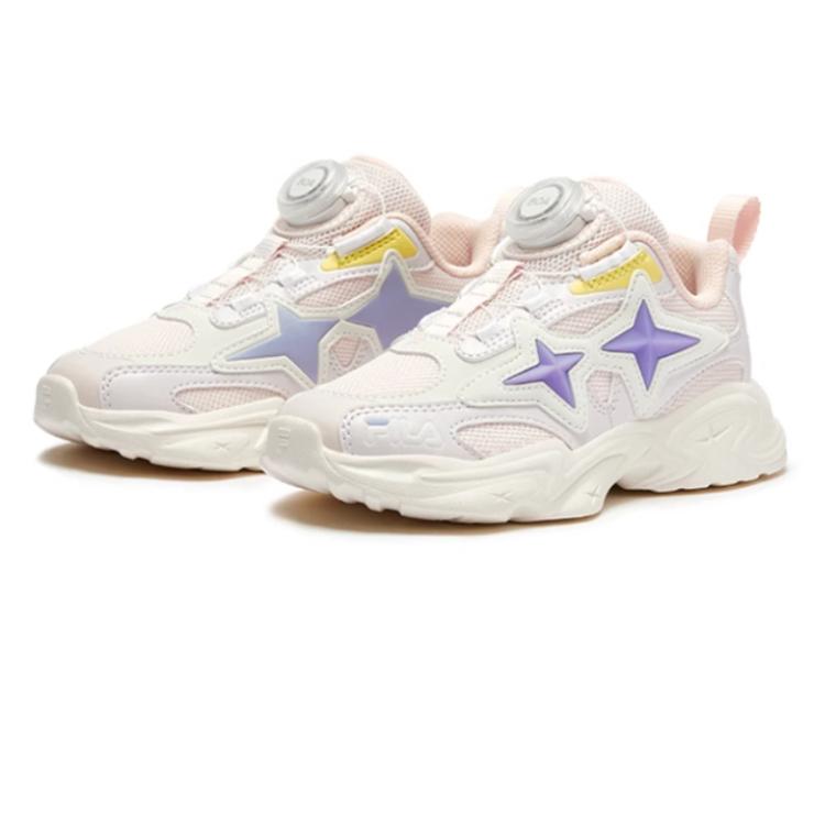 FILA KIDS Детские беговые кроссовки BOA Simple Misty Pink/Romantic Purple для детей 3-7 лет — фото 3