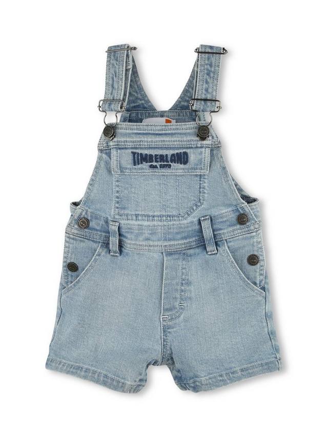 

Детские джинсовые комбинезоны Timberland, цвет Bleach Blue