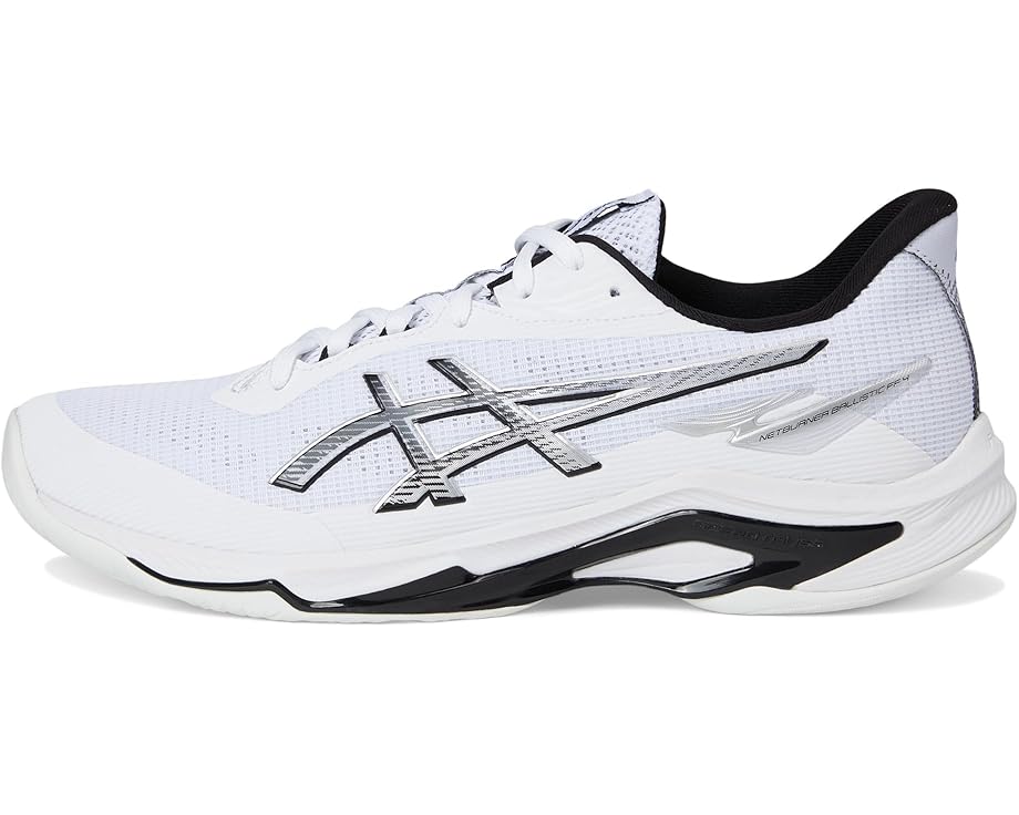 Кроссовки ASICS Netburner Ballistic FF 4, белый/черный — фото 4