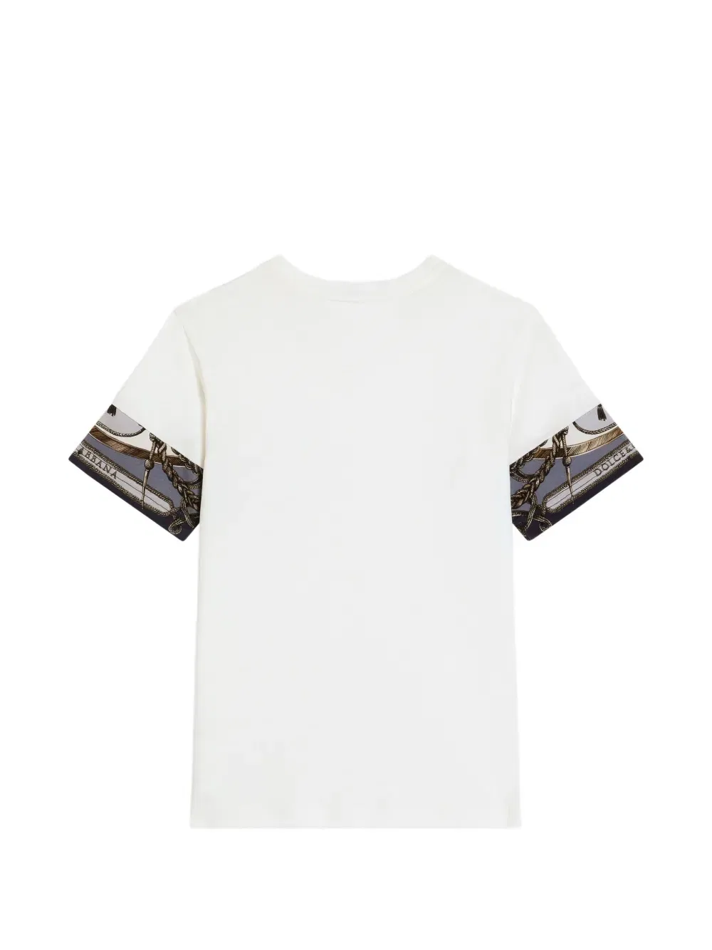 Футболка с нагрудным карманом Dolce & Gabbana Kids, белый — фото 2