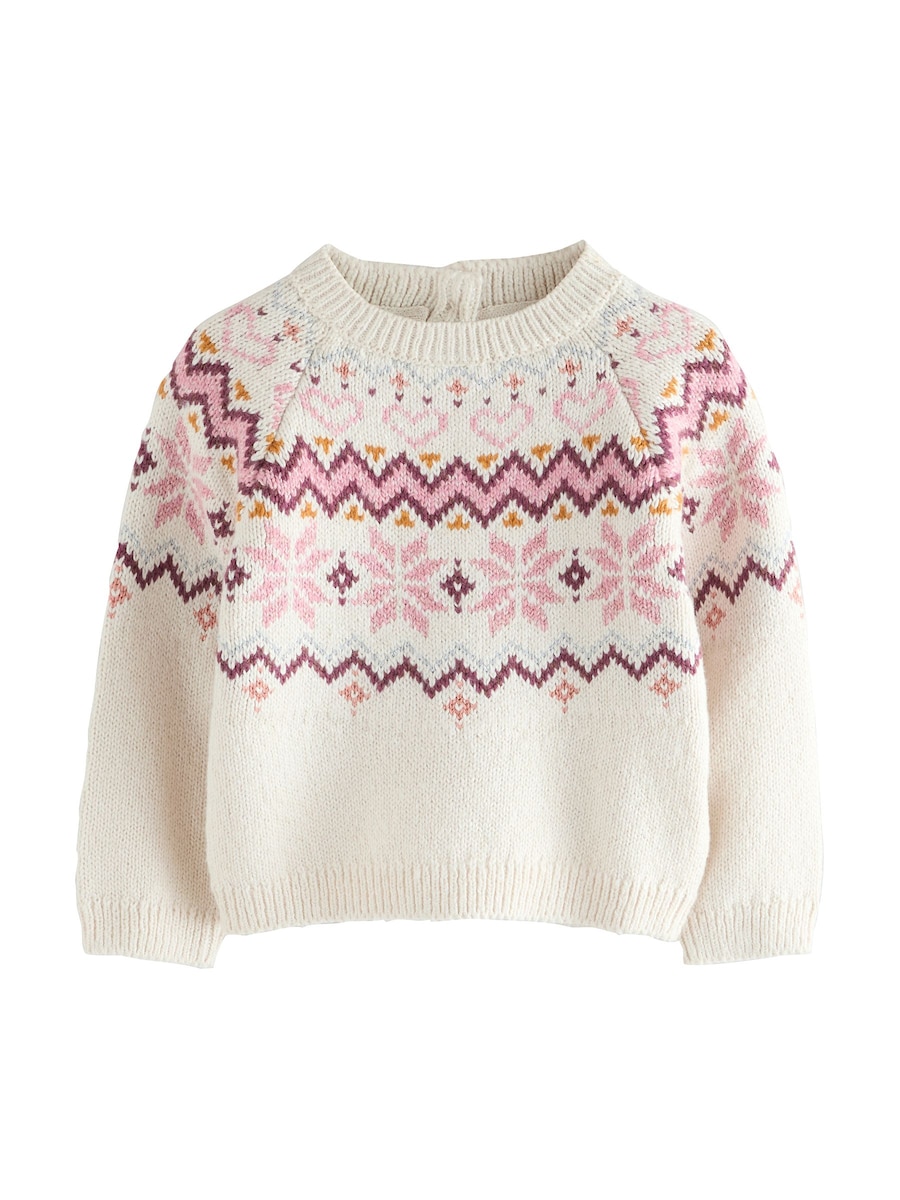 Свитер Next Christmas Fairisle, экрю