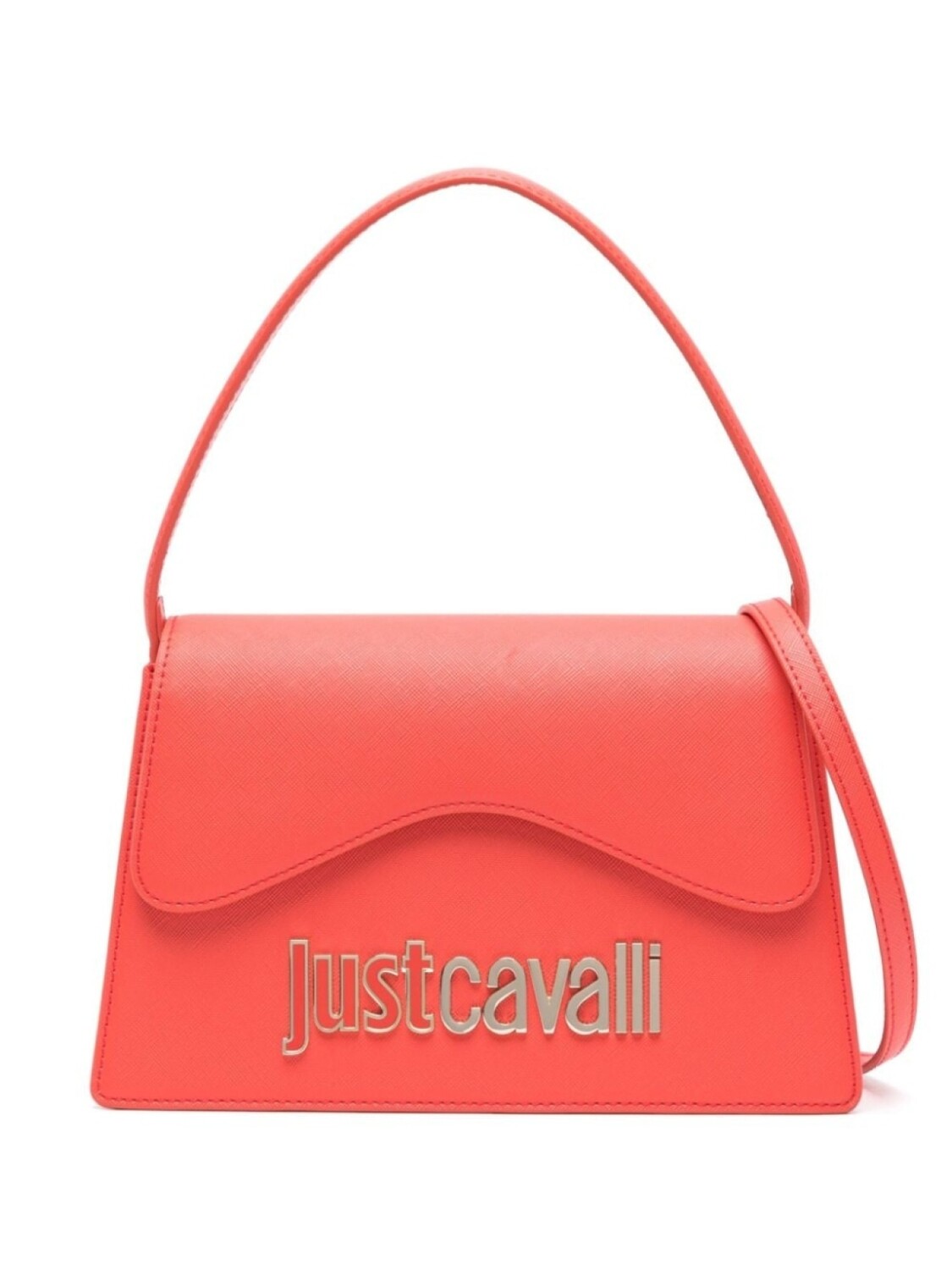 

Just Cavalli фактурная сумка-тоут Range с логотипом, красный