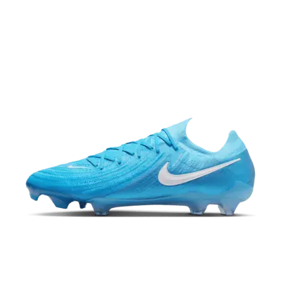 

Бутсы Nike Phantom GX 2 Elite FG Low-Top Soccer Cleats, цвет Blue Fury/White