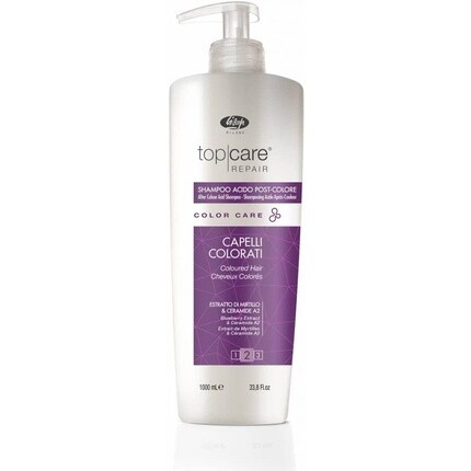 

Lisap Top Care Repair Color Care Шампунь после окрашивания с кислотами 1000 мл, Topran