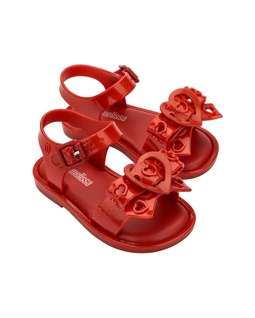 

Мини-сандалии Melissa Mar, горячие сандалии BB Mini Melissa, красный
