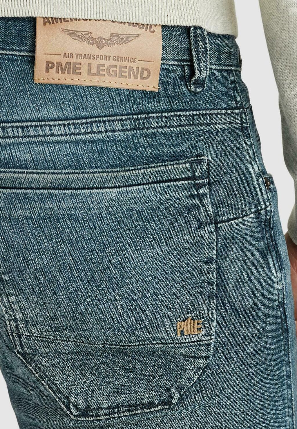

Джинсы облегающего кроя PME Legend, серый