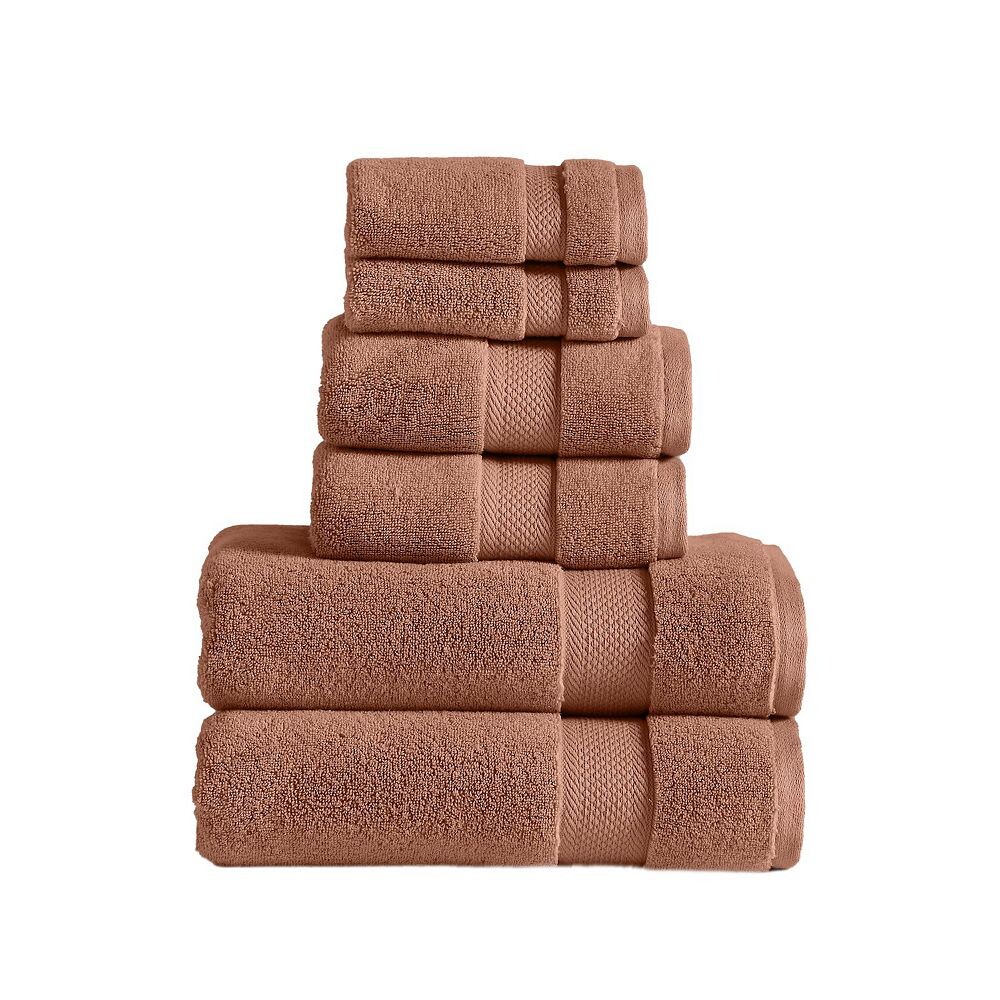 

Набор быстросохнущих полотенец Modern Threads, 6 предметов, цвет Clay
