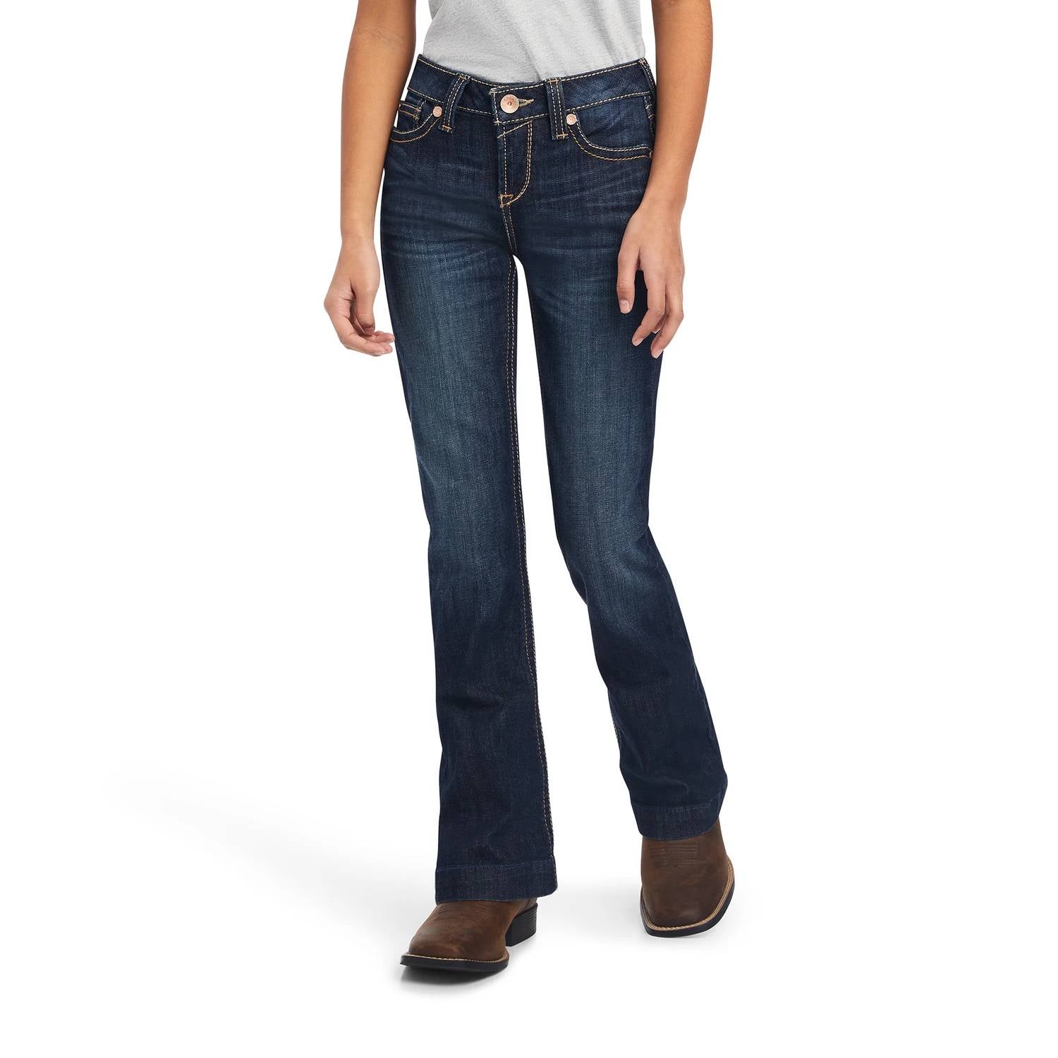 

Джинсы Maggie Real Trouser для девочек в цвете Nightshade ARIAT
