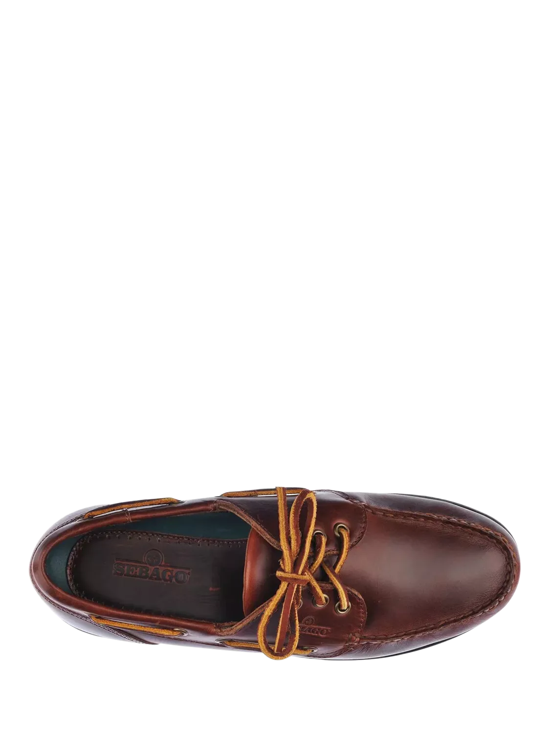 Мокасины из кожи Foresiders, коричневые Sebago — фото 3
