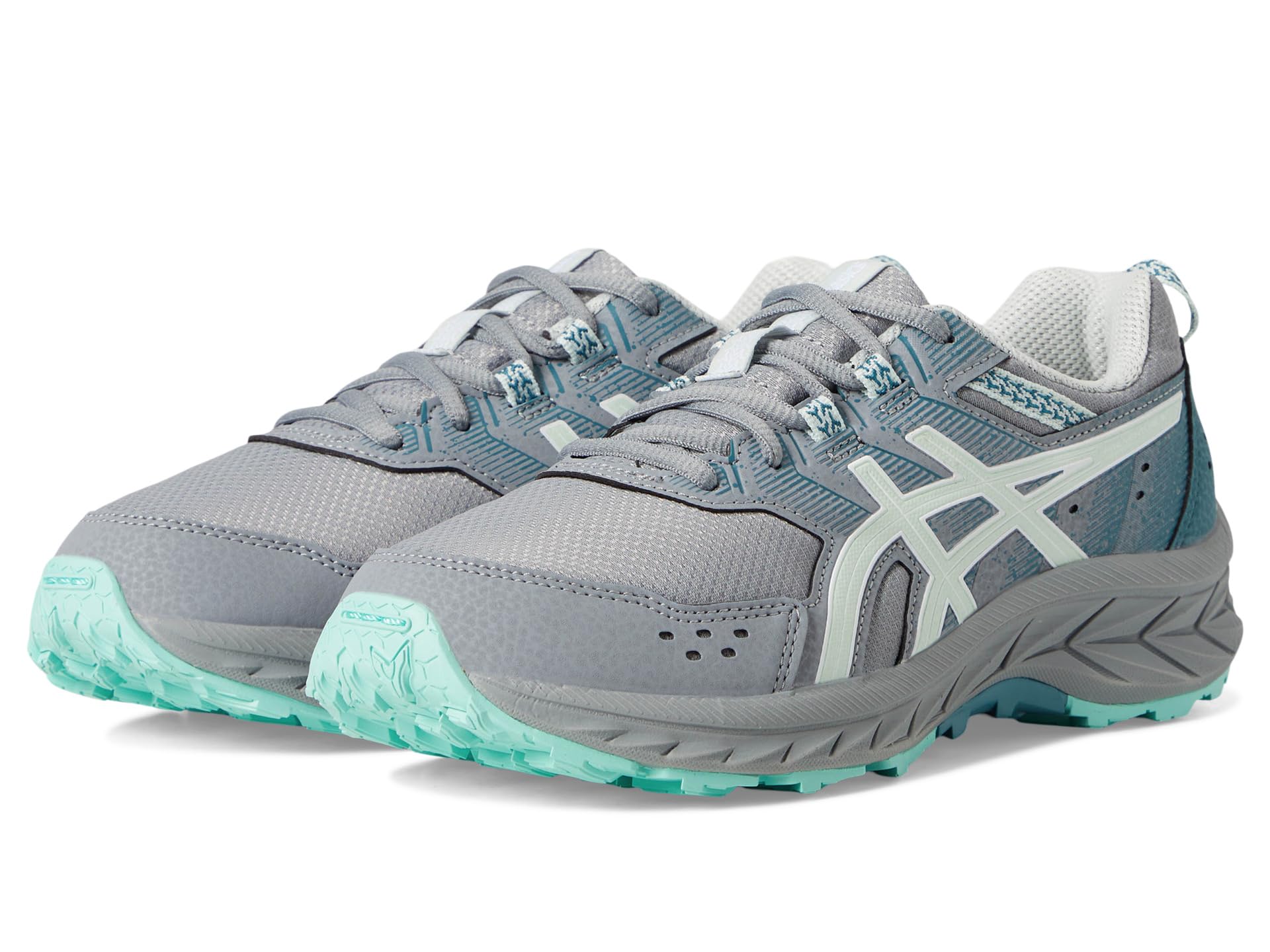

Кроссовки ASICS Kids Pre Venture 9 Gs, Gravel/Pure Aqua