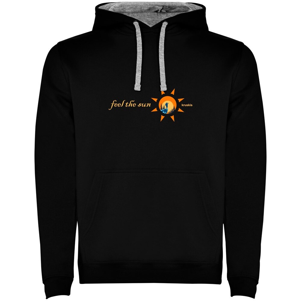 

Худи Kruskis Feel The Sun Bicolor, черный