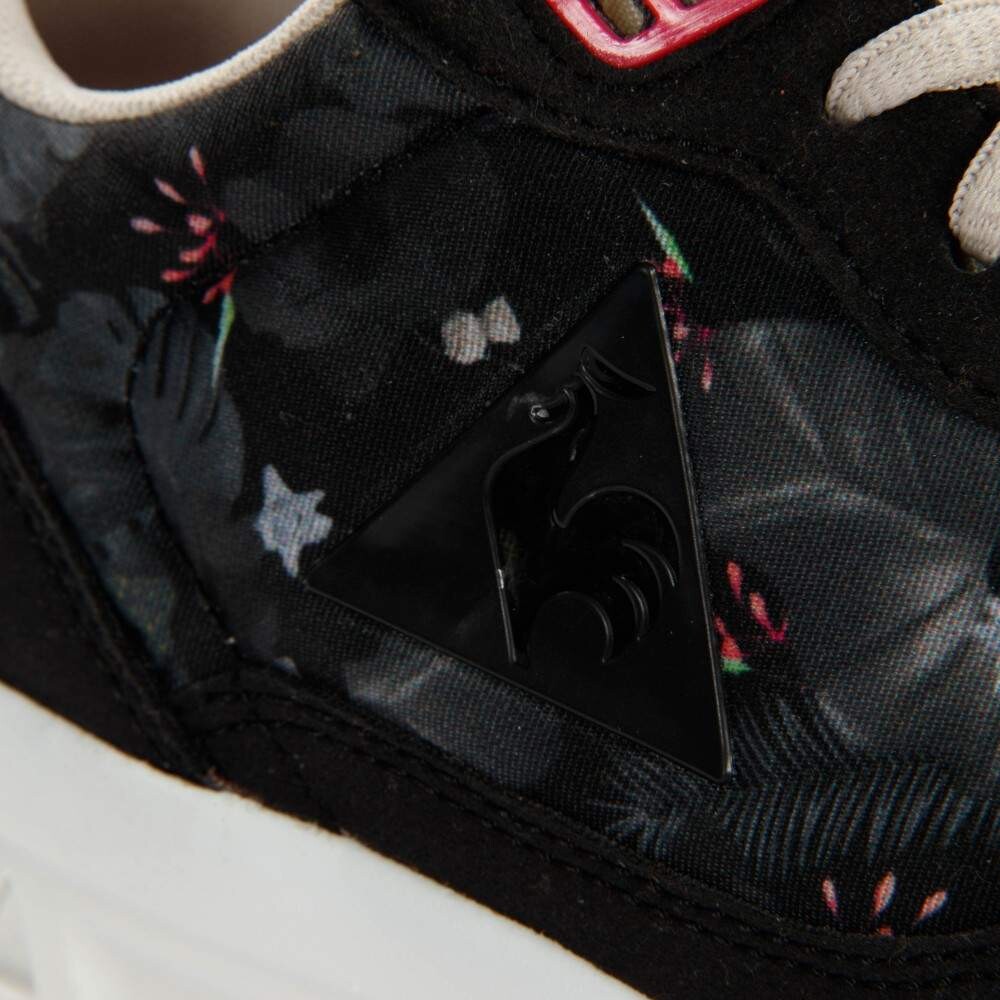 Кроссовки зимние с цветочным принтом Le Coq Sportif, черный — фото 4