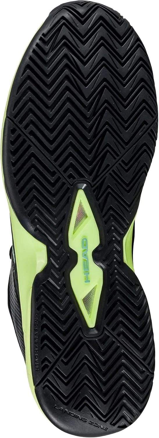 Мужские теннисные кроссовки Head Revolt Evo, Black / Light Green — фото 3