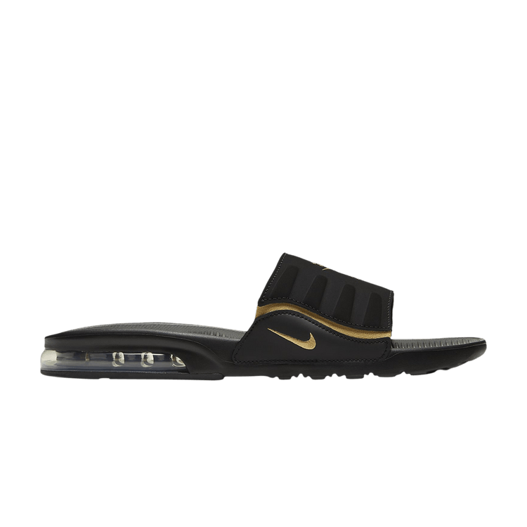 

Шлепанцы Air Max Camden Slide 'Black Metallic Gold', черный