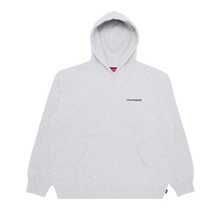 

Толстовка Supreme AOI Stacked Hooded Sweatshirt Ash Grey, серый