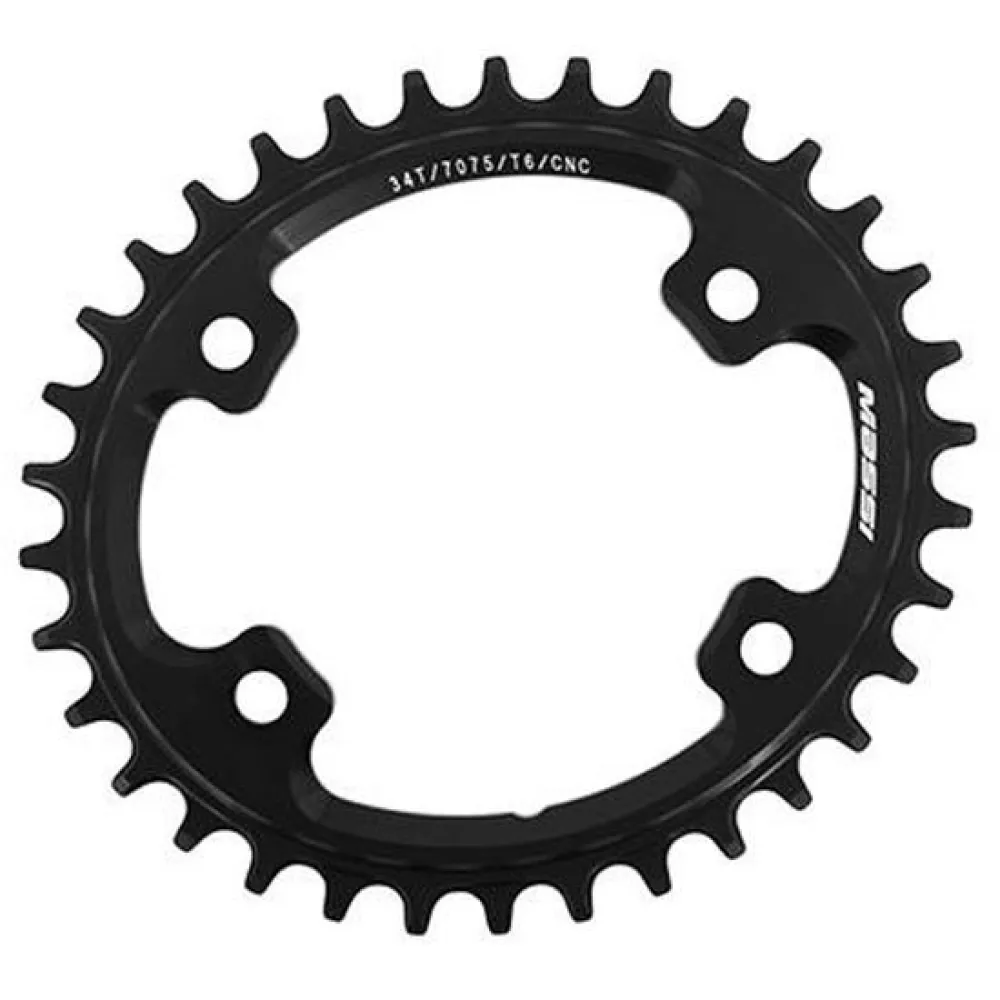 

Звездочка MASSI Narrow Compatible Shimano Oval 96 BCD, черный