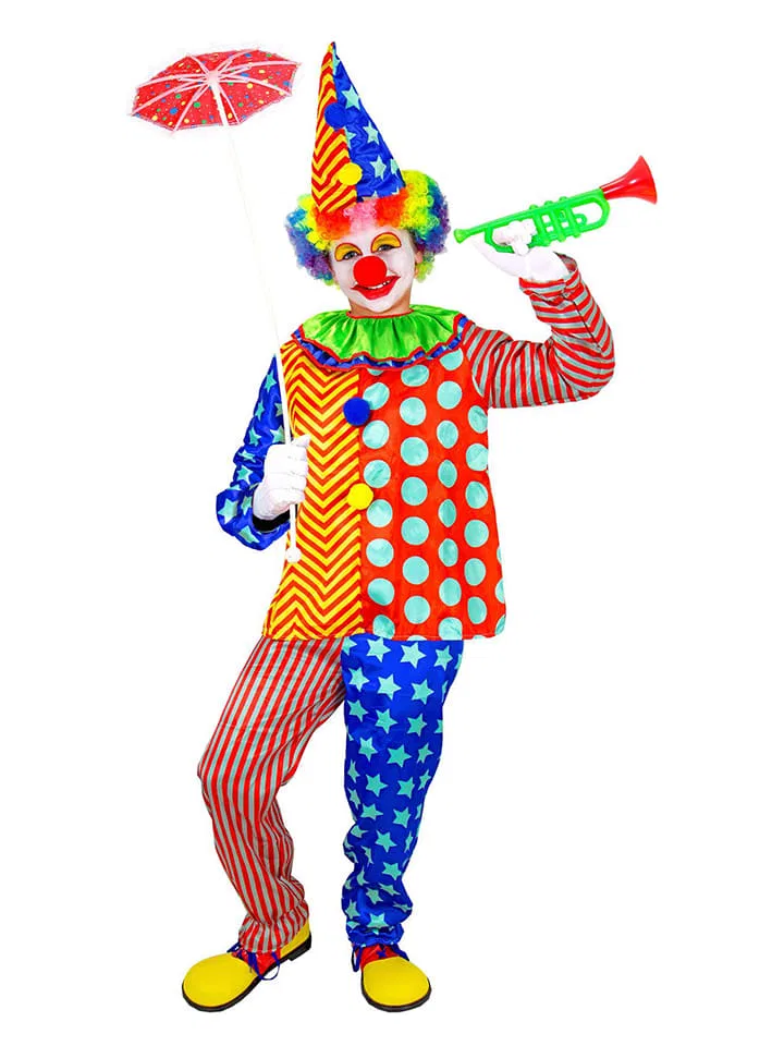 Костюм клоун Carnival Party, разноцветный