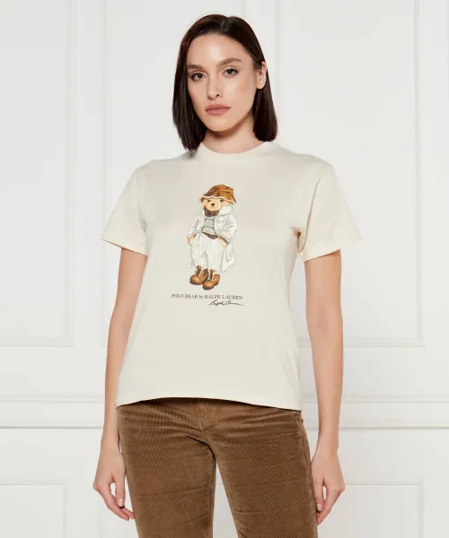 

Футболка Regular fit Polo Ralph Lauren, бежевый