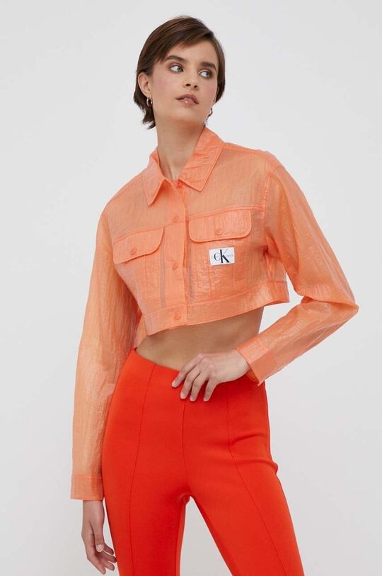 

Куртка Calvin Klein Jeans, оранжевый