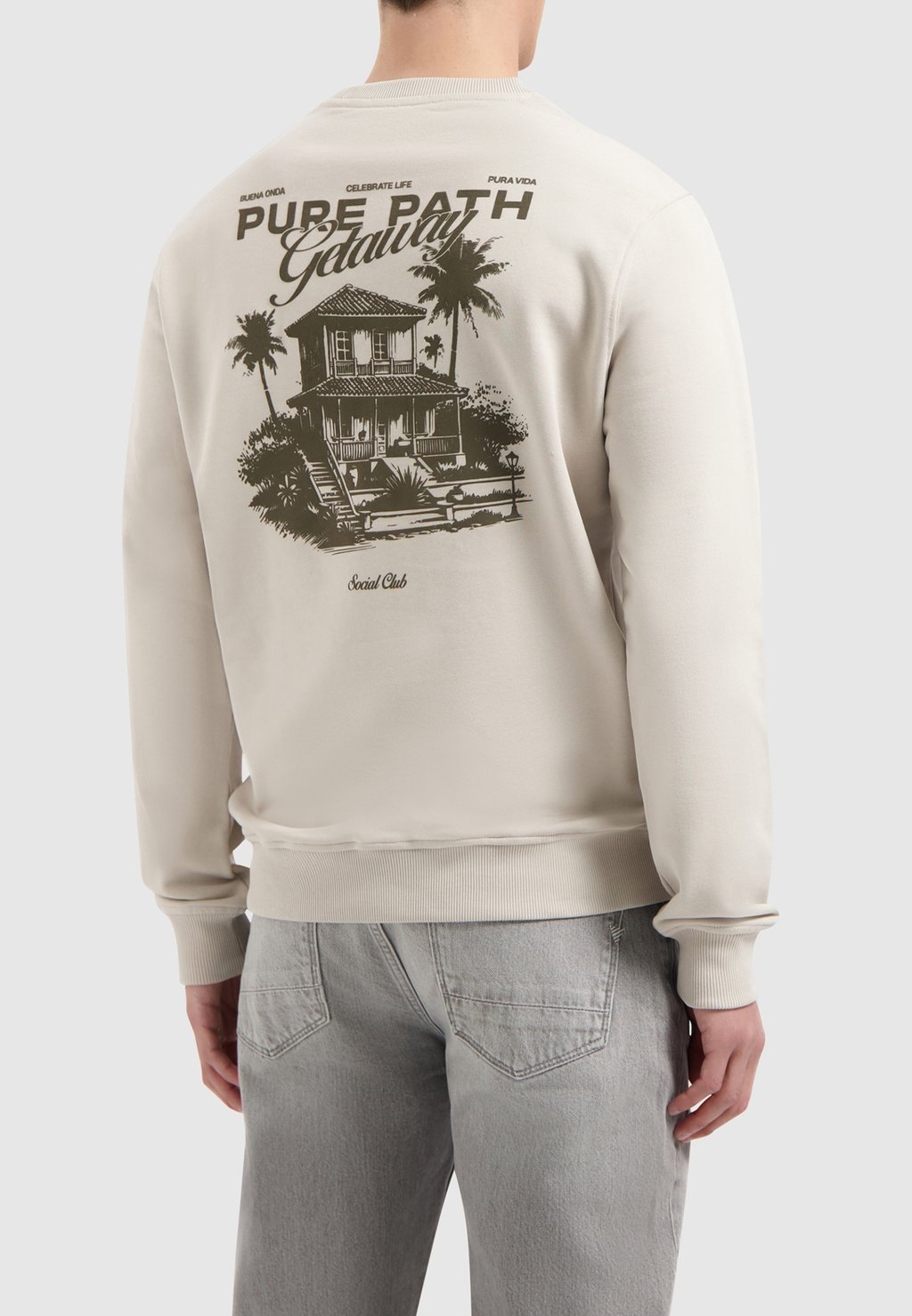 

Толстовка REGULAR FIT CREWNECK Pure Path, песочный