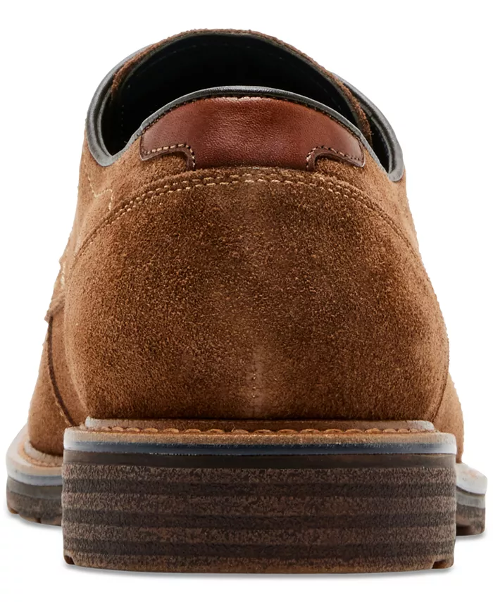 Мужские оксфорды Abello из замши и кожи Steve Madden, оранжевый — фото 2