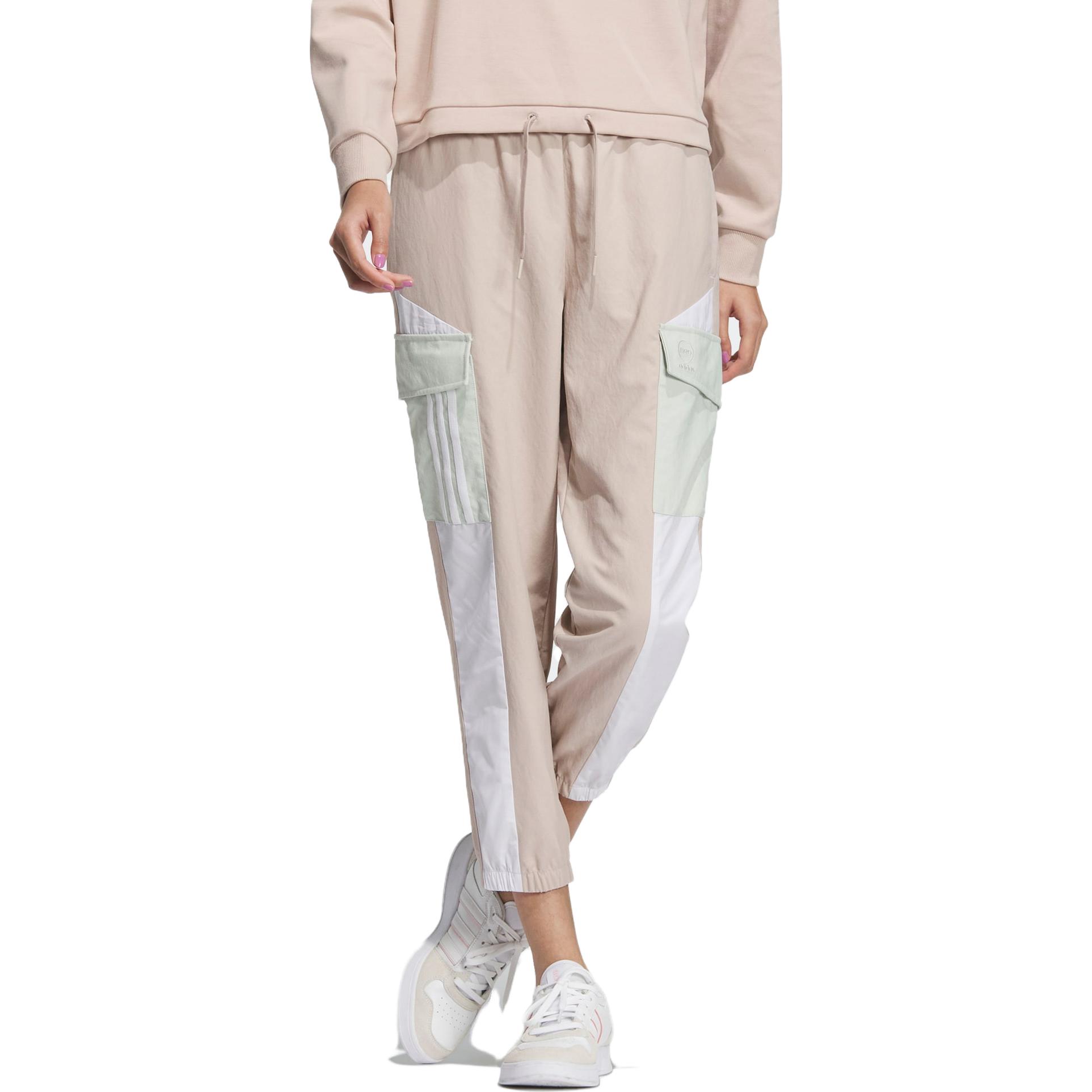 Вязаные спортивные штаны унисекс, цвет Wonder Taupe Adidas Neo, wonder taupe — фото 3