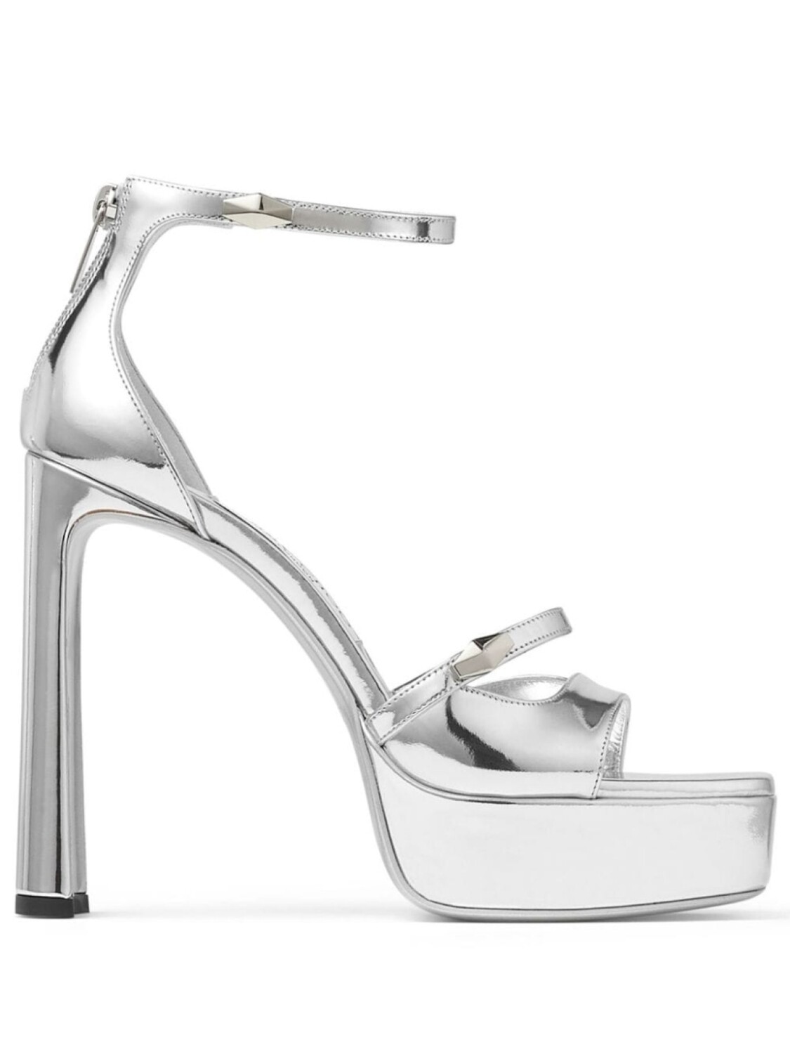 

Jimmy Choo босоножки Claressa 125, серебристый