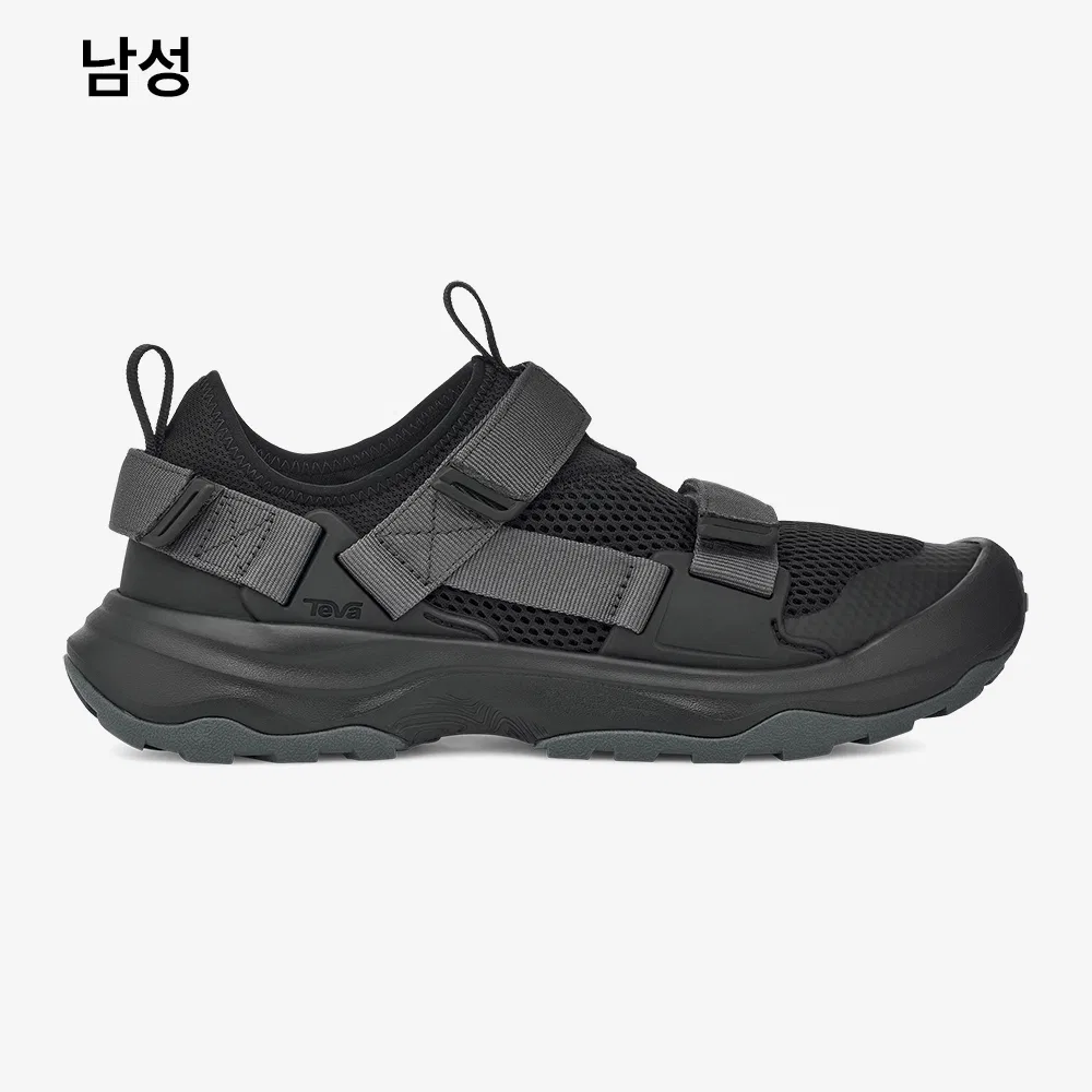 Мужские чёрные низкие кроссовки Outflow Universal от Teva